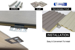 Nouvelle arrivée 8mm 9mm Panneau mural creux en WPC Plusieurs couleurs Film PVC mat Revêtement mural pour intérieur - Product Image 4