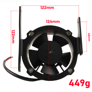 Kit de ventilateur de refroidissement électrique pour radiateur <span class=keywords><strong>KTM</strong></span> TBI EXC 300 EXCF <span class=keywords><strong>350</strong></span> SX 250 <span class=keywords><strong>SXF</strong></span> 450 2024 2025 pour Husqvarna TE300 GasGas EC300 - Product Image 3