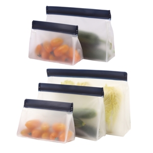 Sacs de conservation alimentaire réutilisables écologiques en silicone Peva, vente en gros - Product Image 2
