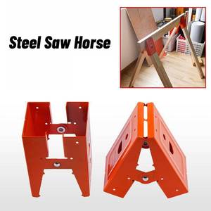 Supports <span class=keywords><strong>de</strong></span> cheval <span class=keywords><strong>de</strong></span> scie réglables <span class=keywords><strong>de</strong></span> haute qualité en acier durable pour les projets <span class=keywords><strong>de</strong></span> travail du bois - Product Image 2