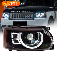 Pour Projecteur Lentille de Phare Range Rover Vogue L322 2005-2012, Phare L320 Sport, Phare LED DRL Pièces de Voiture, Lumière de Voiture