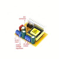 Module élévateur de tension à condensateurs haute tension, entrée 8-32V vers sortie 45V-390V, carte convertisseur régulateur de tension réglable