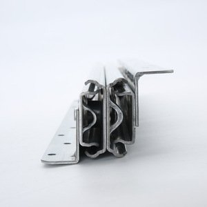 Modern Heavy-Duty Steel Staircase Bottom Cabinet <b>Sliding</b> Rail Shoe Rack Three-Section Push-Pull Telescopic Track for Kitchen Use - Product Image 4