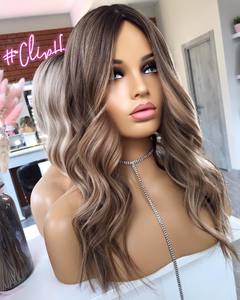 Chưa Qua Chế Biến Tóc Làm Nổi Bật Tóc Vàng Màu Sóng Ngắn Tóc Giả <span class=keywords><strong>Bob</strong></span> Tóc Giả Tẩy Tóc Remy Lớp Biểu Bì Phù Hợp Tóc Con Người Ren Phía Trước Tóc Giả - Product Image 4