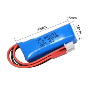 2S1P <span class=keywords><strong>Lipo</strong></span> pil paketi <span class=keywords><strong>7.4V</strong></span> 3000mah 3500mah 450mah - Product Image 5