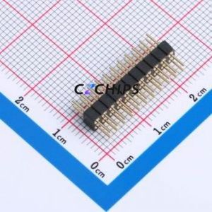 XDZ200C-2-11-Z-2.8-G1 Pin Header Through hole Component (THT),P=2mm Connector 2x11P 2mm 2mm Round Pin - Product Image 1