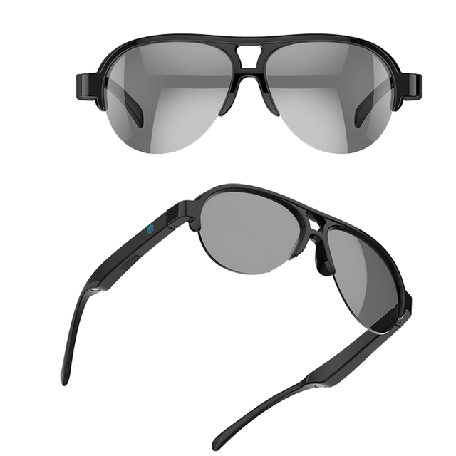 F08 Electrochromic Smart Sunglasses BT 5.3 Bone Conduction Headphones Hifi TWS Earphones Wireless Music Smart Eye Audio Glasses