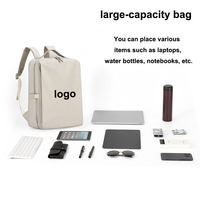 Sac à dos d'étudiant personnalisé avec logo de marque, multi-poches, sac à dos décontracté pour étudiants, sac à dos décontracté pour le collège, sac à dos décontracté pour la journée