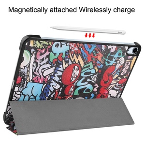 Funda inteligente de cuero con impresión UV personalizada para iPad Air de 13 pulgadas, funda rígida con soporte triple para iPad Pro de 12,9 pulgadas <span class=keywords><strong>2022</strong></span> 2021 - Product Image 4