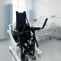 Exosquelette pour patients paralysés, dossier pliable, assistance à la position debout réglable en hauteur