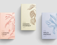 Boîte d'emballage en papier de haute qualité pour sérum et huile essentielle, imprimée, pour cosmétiques