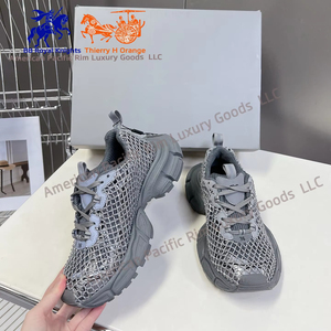 Sneakers de luxe de marque célèbre 3XL, chaussures de sport décontractées d'été pour la marche et la course, style diamant doux et tendance - Product Image 5