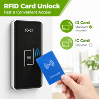Serrure de cabinet intelligente, clavier numérique, mot de passe, serrure de casier électronique, entrée sans clé, serrure de porte de tiroir avec carte RFID, application TTlock en option