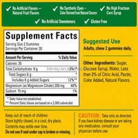 Gummies au citrate de magnésium infusées de probiotiques Custo Logo pour la santé intestinale et le soutien relaxant nocturne