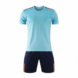 Camisetas de Fútbol al por Mayor, Talla Grande, Color Azul, Diseño Nuevo 2026, 100% Poliéster, Impresión por Transferencia de Calor, 220G - Product Image 3