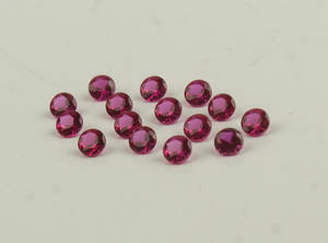 Gema de Rubí Natural de 6 mm y 1.05 Ct, Corte Brillante Redondo, Rellena de Fracturas, Creada en Laboratorio, para Joyería - Product Image 5