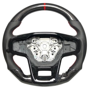 <span class=keywords><strong>Volante</strong></span> <span class=keywords><strong>Deportivo</strong></span> Personalizado de Fibra de Carbono Real 2015-2023 <span class=keywords><strong>para</strong></span> <span class=keywords><strong>Ford</strong></span> Mustang 2015-2023 Modelos GT y Sheber - Product Image 5
