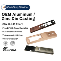 Panneau de verrouillage intelligent à écran tactile personnalisé en alliage zinc-aluminium moulé sous pression, service de moulage sous pression Zamak ADC12 pour serrure intelligente avec plaque de recouvrement