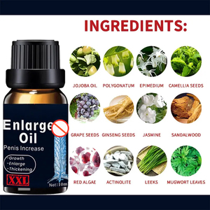 RTS naturale estratto di essenza olio essenziale per il massaggio del pene degli uomini pura perla di acido ialuronico essenziale - Product Image 3
