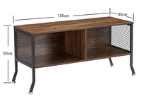 Meuble de rangement multifonctionnel Meubles de salon Tables de télévision bon marché Table basse en maille métallique