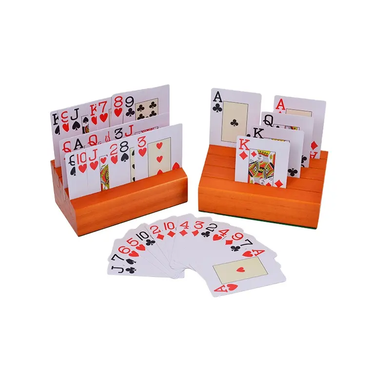 카드 놀이, 테이블 게임, 연주하기 쉬운 나무 카드 홀더