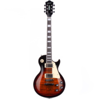 Set Gitar Elektrik Mahogany LP dengan Fretboard Rosewood, Pickup H-H, 6 Senar, Finishing Pernis - Layanan OEM