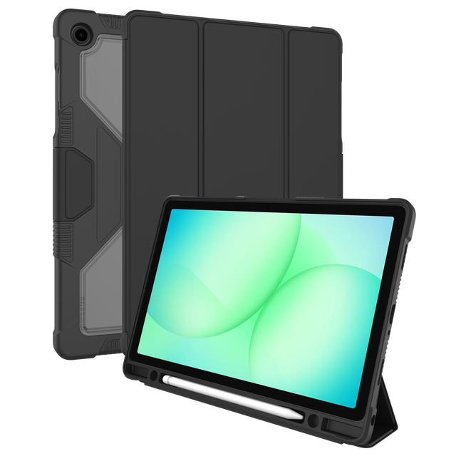Tablet Cover case for Samsung Galaxy Tab A11 Plus Flip Tri-fold Stand Tablet Smart Cover for Samsung GalaxyTab A11 + S11