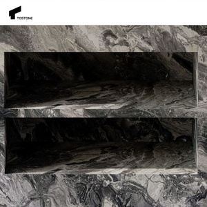 Tostone moderni essenziali Freestanding piedistallo lavandini per il rifacimento del bagno, antigraffio impermeabile appartamento Hotel ville - Product Image 4