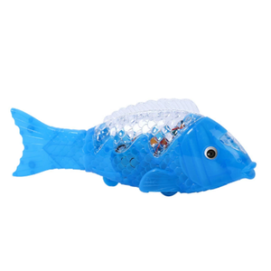 Vendita calda creativa divertente musica luminosa per bambini pesce oscillante classico pesce LED per bambini - Product Image 5