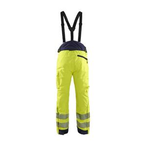 BLAKLADER-Pantalón de invierno 187519773389S Hi-Vis Amarillo/Azul marino-EAN 7330509860526 ROPA DE TRABAJO DE LA HI-VIS - Product Image 2