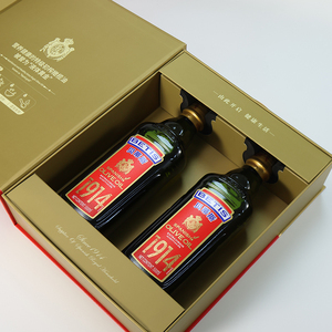 Caja de Regalo de Aceite de Oliva con Logotipo Personalizado de Lujo, Empaque de Papel Especial Premium, Caja Rígida de Cartón para Botella de Vidrio de Aceite Gourmet - Product Image 2