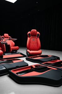 YLD Convient aux sièges intérieurs VIP avant et arrière de la Classe G, panneaux de porte intérieurs, habillages de hayon, rénovation du cuir intérieur - Product Image 3