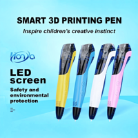 Lápiz Impresor 3D Semiautomático Honya de la Mejor Calidad con Pantalla LED, PLA/ABS, Creativo, para Dibujar, Juguetes Educativos
