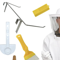 Gartenwerkzeug Automatisches Imkerei-Ausrüstungs-Starter-Kit Großhandel Imkerbedarf Inklusive Bienenköniginnen-Rauchgerät und Bürste Y