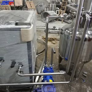 JOSTON SS316L 1000L蒸気加熱トマトペーストハニーフルーツジュース真空落下フィルムコンセントレーターエバポレーターマシン - Product Image 3