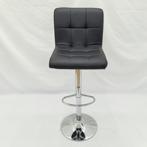 Phổ Biến Tufted Bọc Nhà Bếp Truy Cập Phân Đặt Ăn Ghế Chiều Cao Có Thể Điều Chỉnh Xoay Thanh Ghế Cho Quầy Bar Phân - Product Image 3