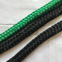 Corde en polyester double tressée haute résistance et durable 4-120 mm pour l'amarrage maritime, le remorquage et la pêche