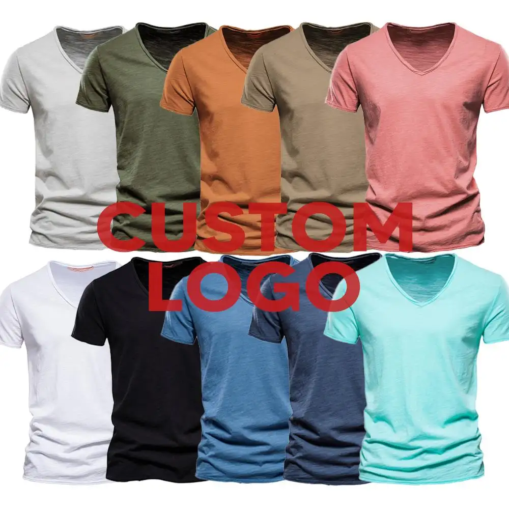 Hot High Quality Sale 230 Gsm T-Shirt Pour Les Hommes Printing Custom 100 Cotton Men Blank T Shirt