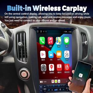 Écran Android 14 de 13,8 pouces pour Nissan 370Z 2008 - 2019, lecteur multimédia de voiture stéréo, navigation GPS automobile, Carplay, moniteur audio - Product Image 6