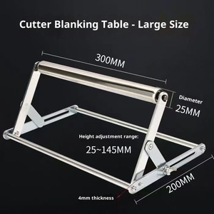 30cm dày máy cắt vật liệu Hỗ trợ khung dài vật liệu phụ trợ cân bằng điều chỉnh nâng Con lăn khung có thể gập lại - Product Image 2