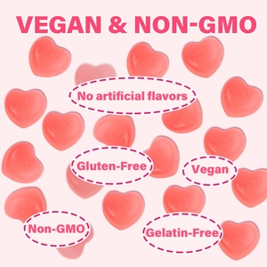 Gummies éclaircissantes pour la peau au collagène entièrement naturel Chinaherbs, personnalisables, contenant des multivitamines - Product Image 3