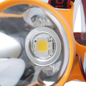 ไฟหน้า LED แบบสองแหล่งกำเนิดแสงสีเหลืองสีขาวสำหรับการผจญภัยกลางแจ้งแบบพกพา 12V ไฟหน้าจักรยานไฟหน้ากันน้ำ - Product Image 6