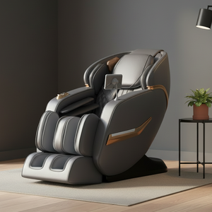 Sillón de Masaje Profesional Moderno 3D de Gravedad Cero, Masaje Corporal Completo Eléctrico, Escaneo, Bluetooth, Seguimiento SL, Calor - Product Image 1