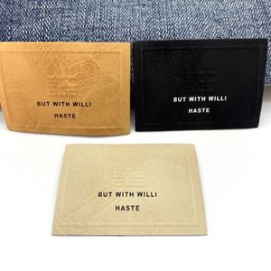 Printed Custom Logo Leather Tag <strong>Jeans</strong> PU Denim <strong>Label</strong> <strong>Labels</strong> Customize for <strong>Jeans</strong> Clothing - Product Image 1