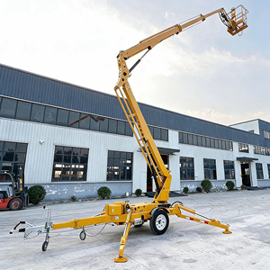 Plataforma Elevadora Autopropulsada, Elevador Hidráulico Articulado sobre Orugas <span class=keywords><strong>para</strong></span> Trabajo en Altura, con Altura de Trabajo de 39 pies, 40 pies a 70 pies - Product Image 4