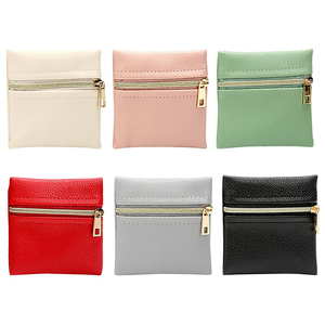 Bolsa de Joyería de Piel Sintética de Alta Gama al por Mayor para Fabricantes, Bolsa con Cremallera para Guardar Joyas, Bolsa de Embalaje para Anillos, Collares y Colgantes - Product Image 1