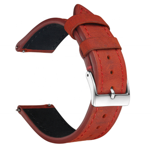 विंटेज पागल घोड़ा असली चमड़े की ओर देखो स्ट्रैप 18 19 20 21 22 24 मिमी वास्तविक चमड़े की घड़ी कलाई घड़ी कलाई - Product Image 6