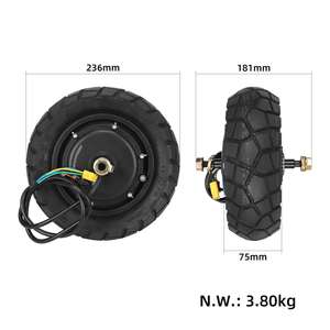 มอเตอร์สกู๊ตเตอร์ Kukirin ProDB 48V600W รุ่นดั้งเดิม พร้อมยางสุญญากาศ Aoxin 9*3.0-5.5  พร้อมอุปกรณ์ประกอบดิสก์เบรก Pro สำหรับมอเตอร์สกู๊ตเตอร์ 48V - Product Image 2