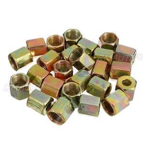 Kit de 50 écrous de raccordement pour tube de frein de 3/16'' OD, mâle et femelle, en cuivre, pour conduite de frein, vis métriques M10 x 1 mm - Product Image 5