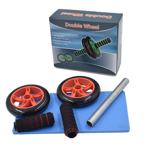 Nhà tập thể dục di động bụng bánh xe thiết bị đào tạo lõi tập thể dục Con lăn cho cơ bắp tập thể dục làm bằng thép và EVA - Product Image 5